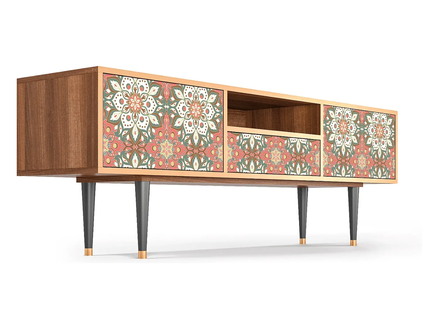 Sale Mueble de TV - 170х59х41 cm - T6 - Peach Grove, Nogueira Castanho