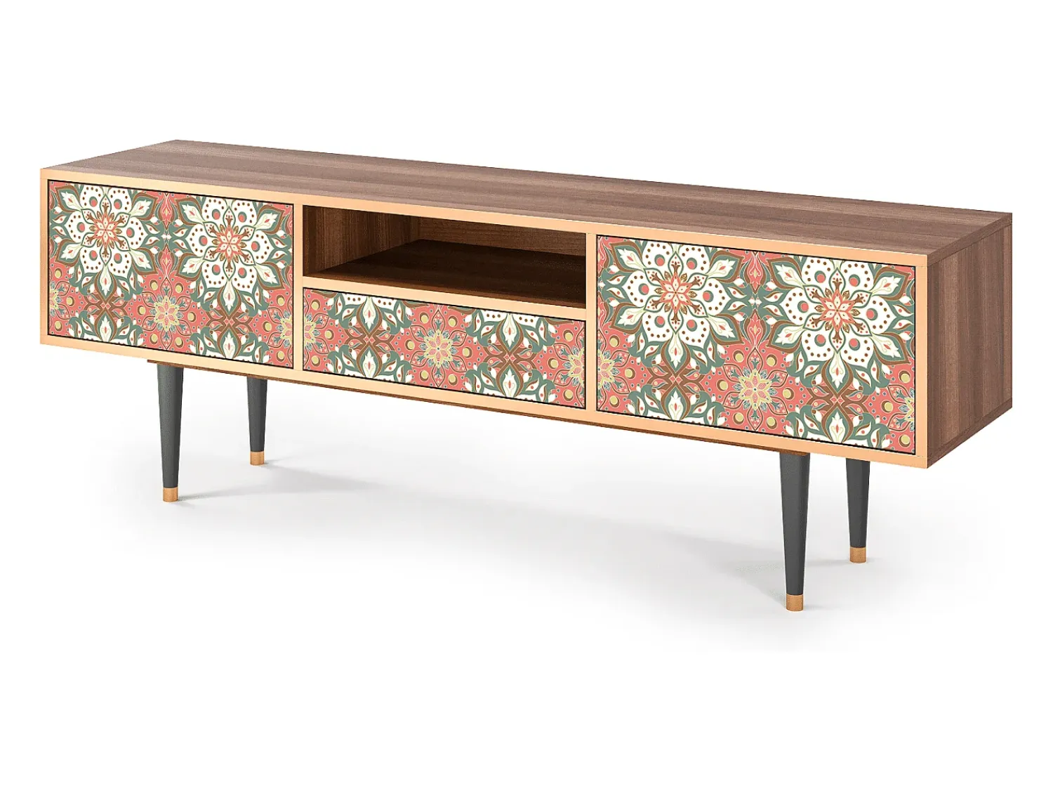 Sale Mueble de TV - 170х59х41 cm - T6 - Peach Grove, Nogueira Castanho