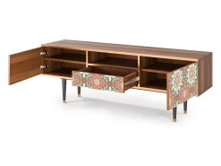 Sale Mueble de TV - 170х59х41 cm - T6 - Peach Grove, Nogueira Castanho