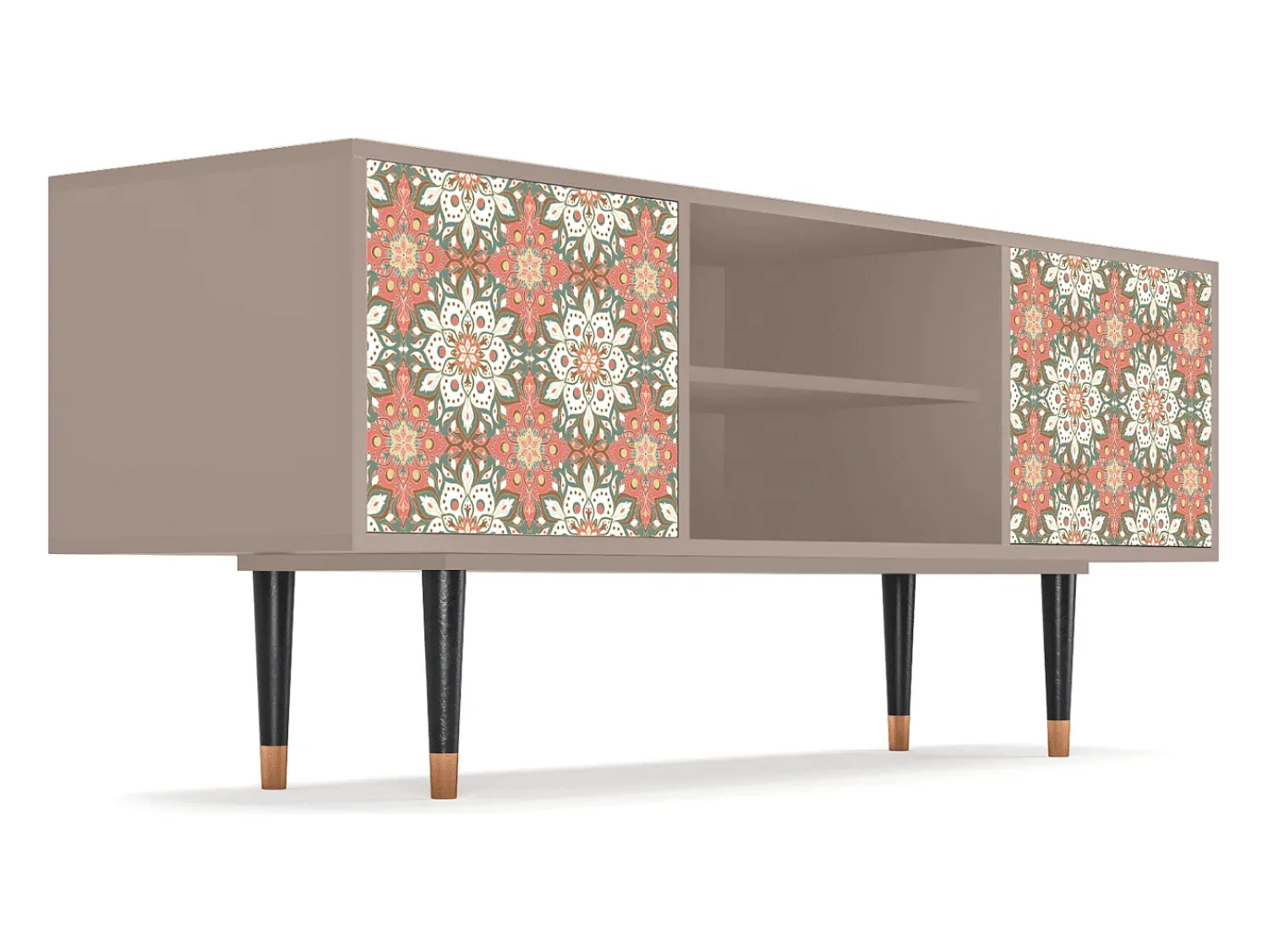 Móvel De Tv| Mueble de TV - 170х69х48 cm - T2 - Peach Grove, Latte Bege