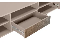 Outlet Mueble de TV - 170х59х41 cm - T6 - Peanut Hair, Latte Bege