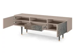 Outlet Mueble de TV - 170х59х41 cm - T6 - Peanut Hair, Latte Bege