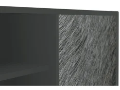 Móvel De Tv* Mueble de TV - 170х69х48 cm - T2 - Peanut Hair, Antracite Cinza antracite