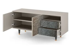 Sale Mueble de TV - 125х56х41 cm - T7 - Peanut Hair, Areia Bege