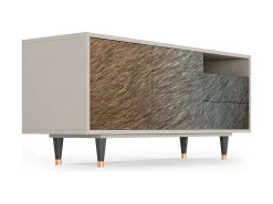 Sale Mueble de TV - 125х56х41 cm - T7 - Peanut Hair, Areia Bege