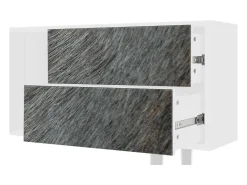 Mueble de TV - 170х69х48 cm - T1 - Peanut Hair, Branco^ Móvel De Tv