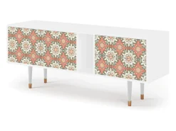 Mueble de TV - 170х69х48 cm - T1 - Peach Grove, Branco^ Móvel De Tv