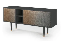 Mueble de TV - 150х69х41 cm - T5 - Peanut Hair, Antracite^ Móvel De Tv