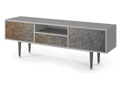 Mueble de TV - 170х59х41 cm - T6 - Peanut Hair, Cinza^ Móvel De Tv