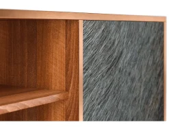 Mueble de TV - 170х69х48 cm - T2 - Peanut Hair, Nogueira^ Móvel De Tv