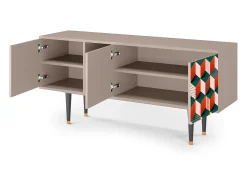 Hot Mueble de TV - 150х69х41 cm - T5 - Pepsi-Cola, Latte Bege