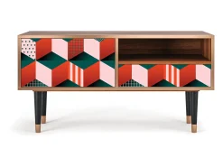 Mueble de TV - 115х59х48 cm - T3 - Pepsi-Cola, Nogueira^ Móvel De Tv