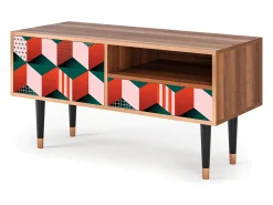 Mueble de TV - 115х59х48 cm - T3 - Pepsi-Cola, Nogueira^ Móvel De Tv