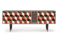 Móvel De Tv| Mueble de TV - 170х69х48 cm - T1 - Pepsi-Cola, Latte Bege