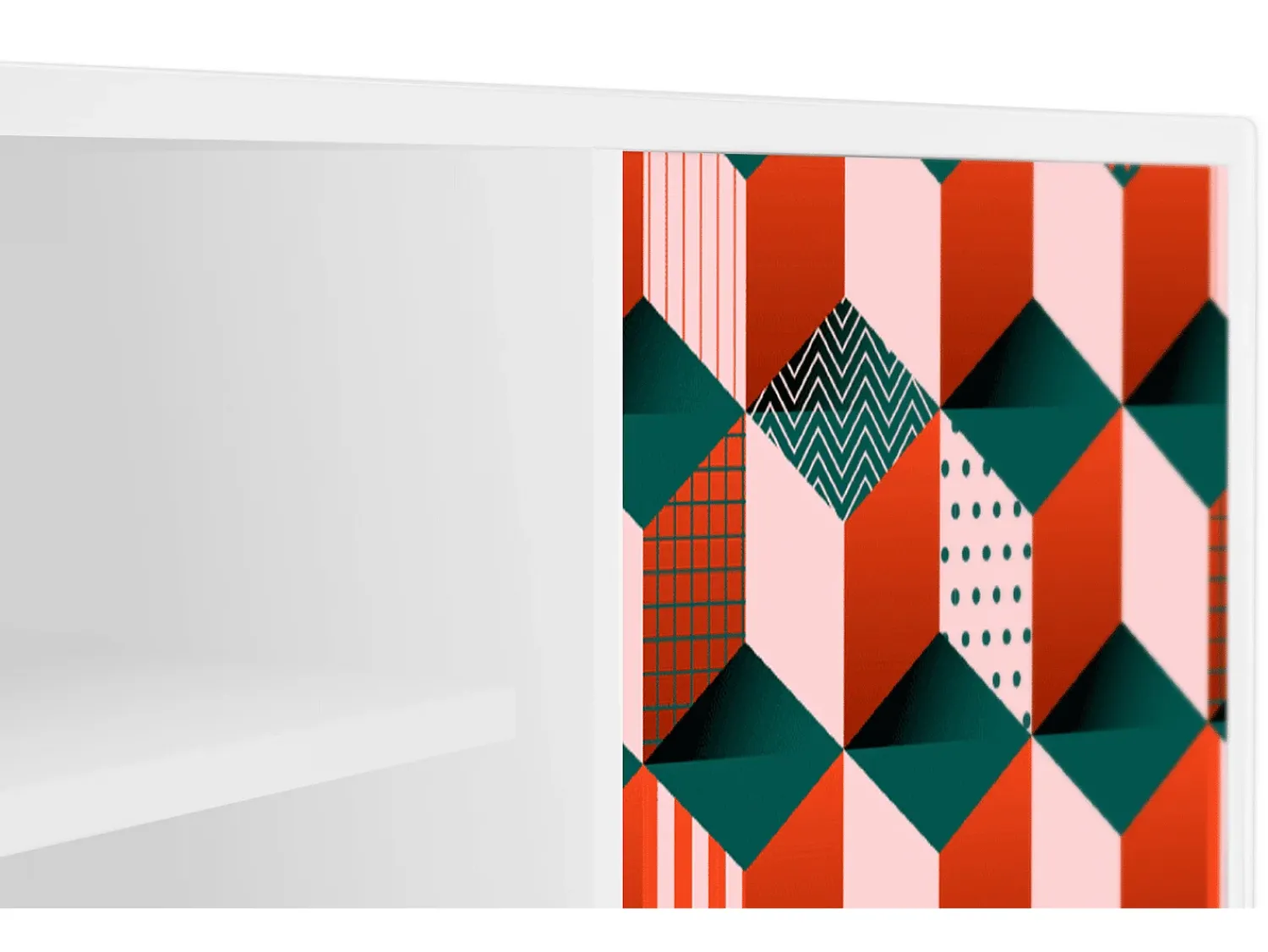 Mueble de TV - 170х69х48 cm - T2 - Pepsi-Cola, Branco^ Móvel De Tv