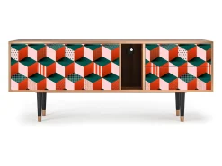 Outlet Mueble de TV - 170х69х48 cm - T1 - Pepsi-Cola, Nogueira Castanho