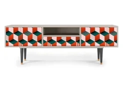 Móvel De Tv| Mueble de TV - 170х59х41 cm - T6 - Pepsi-Cola, Areia Bege