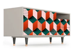 Sale Mueble de TV - 125х56х41 cm - T7 - Pepsi-Cola, Areia Bege