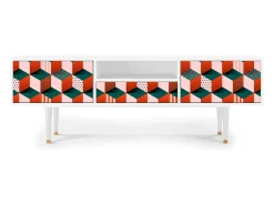 Online Mueble de TV - 170х59х41 cm - T6 - Pepsi-Cola, Branco Bege