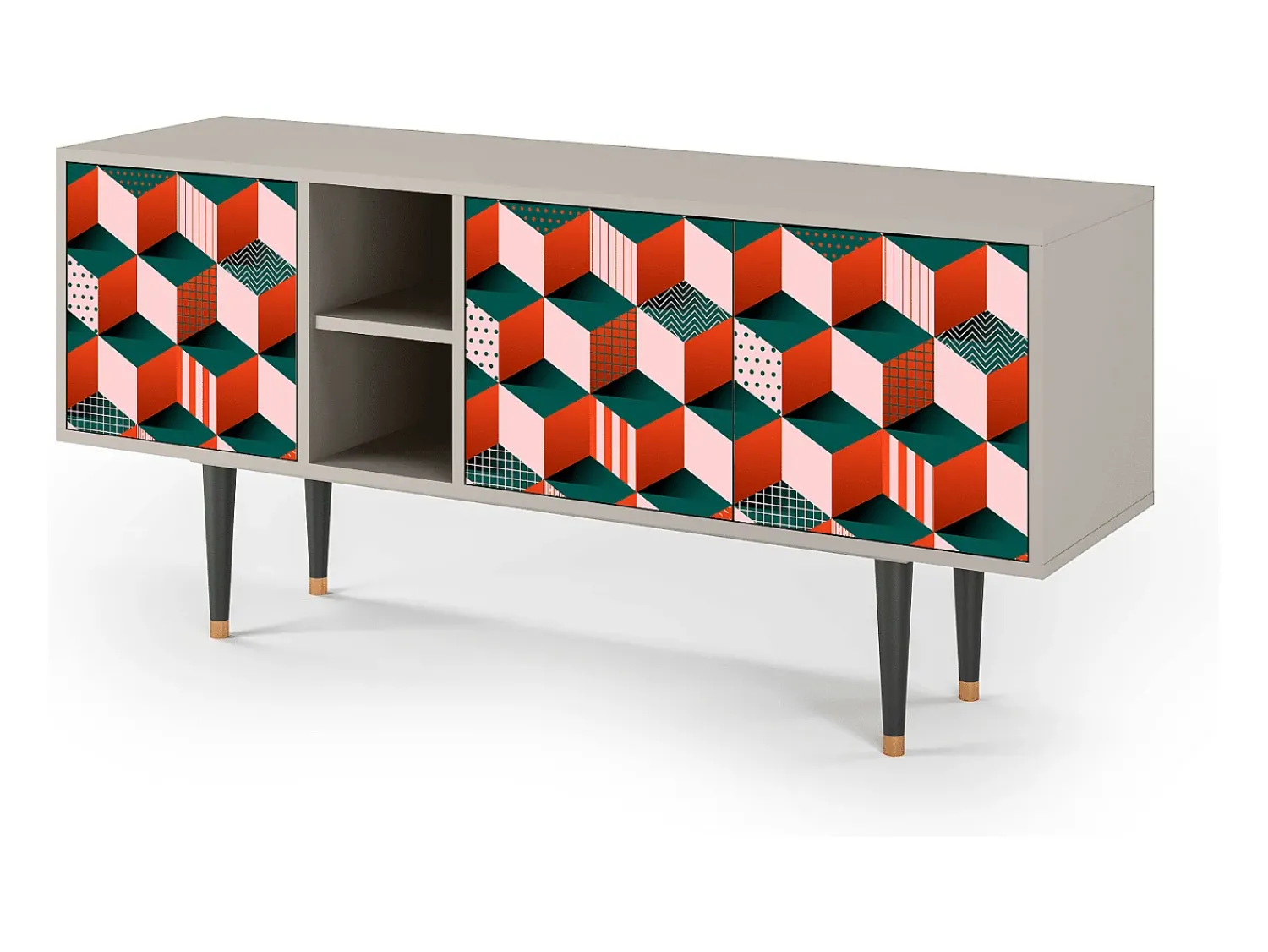 Online Mueble de TV - 150х69х41 cm - T5 - Pepsi-Cola, Areia Bege