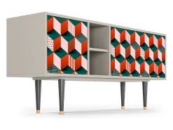 Online Mueble de TV - 150х69х41 cm - T5 - Pepsi-Cola, Areia Bege