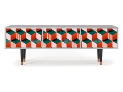 Mueble de TV - 170х59х48 cm - T4 - Pepsi-Cola, Cinza^ Móvel De Tv