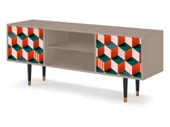 Mueble de TV - 170х69х48 cm - T2 - Pepsi-Cola, Latte^ Móvel De Tv