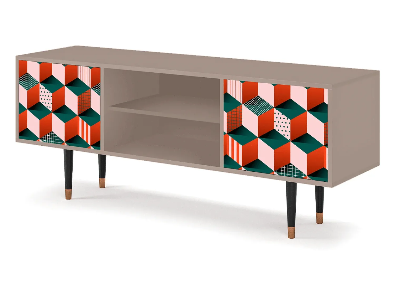 Mueble de TV - 170х69х48 cm - T2 - Pepsi-Cola, Latte^ Móvel De Tv