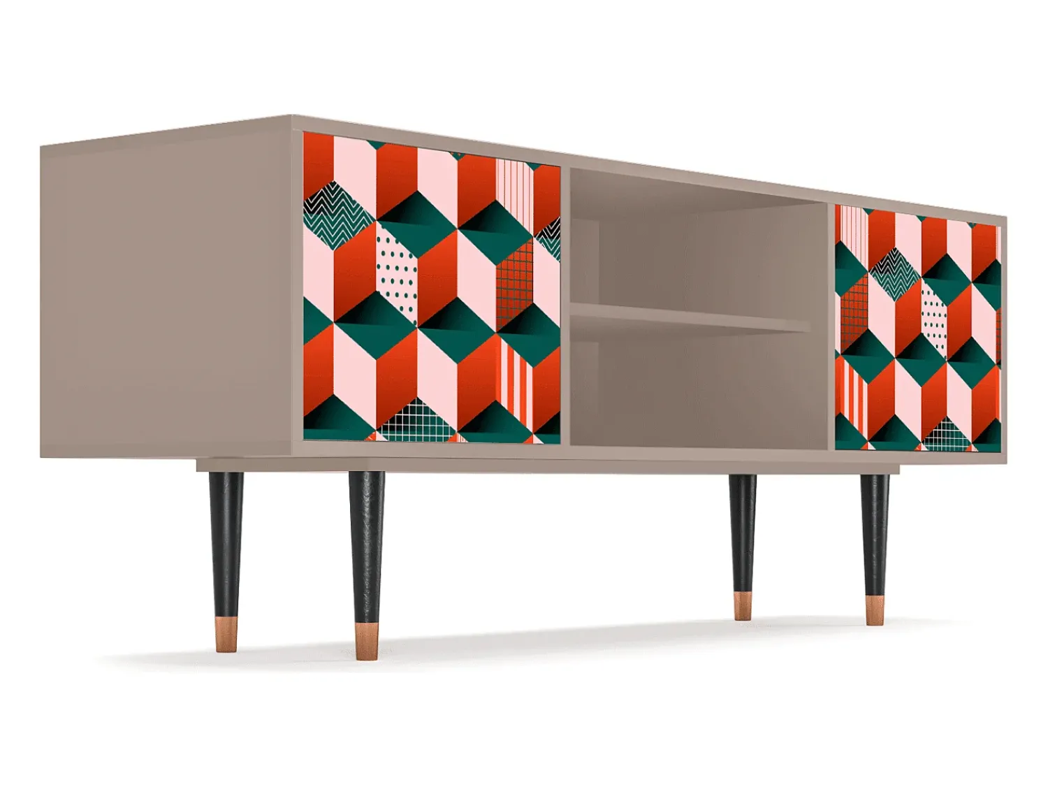 Mueble de TV - 170х69х48 cm - T2 - Pepsi-Cola, Latte^ Móvel De Tv