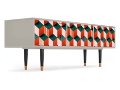 Móvel De Tv| Mueble de TV - 170х59х48 cm - T4 - Pepsi-Cola, Areia Bege