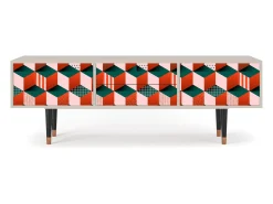 Móvel De Tv| Mueble de TV - 170х59х48 cm - T4 - Pepsi-Cola, Areia Bege