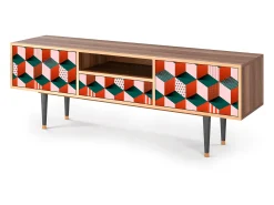 Mueble de TV - 170х59х41 cm - T6 - Pepsi-Cola, Nogueira^ Móvel De Tv