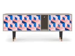 Best Mueble de TV - 170х69х48 cm - T1 - Pinky Squares, Areia Bege