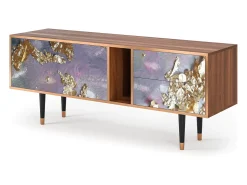 Mueble de TV - 170х69х48 cm - T1 - Planet Earth, Nogueira^ Móvel De Tv