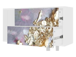 Best Mueble de TV - 170х69х48 cm - T1 - Planet Earth, Branco Bege