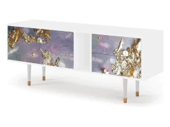 Best Mueble de TV - 170х69х48 cm - T1 - Planet Earth, Branco Bege