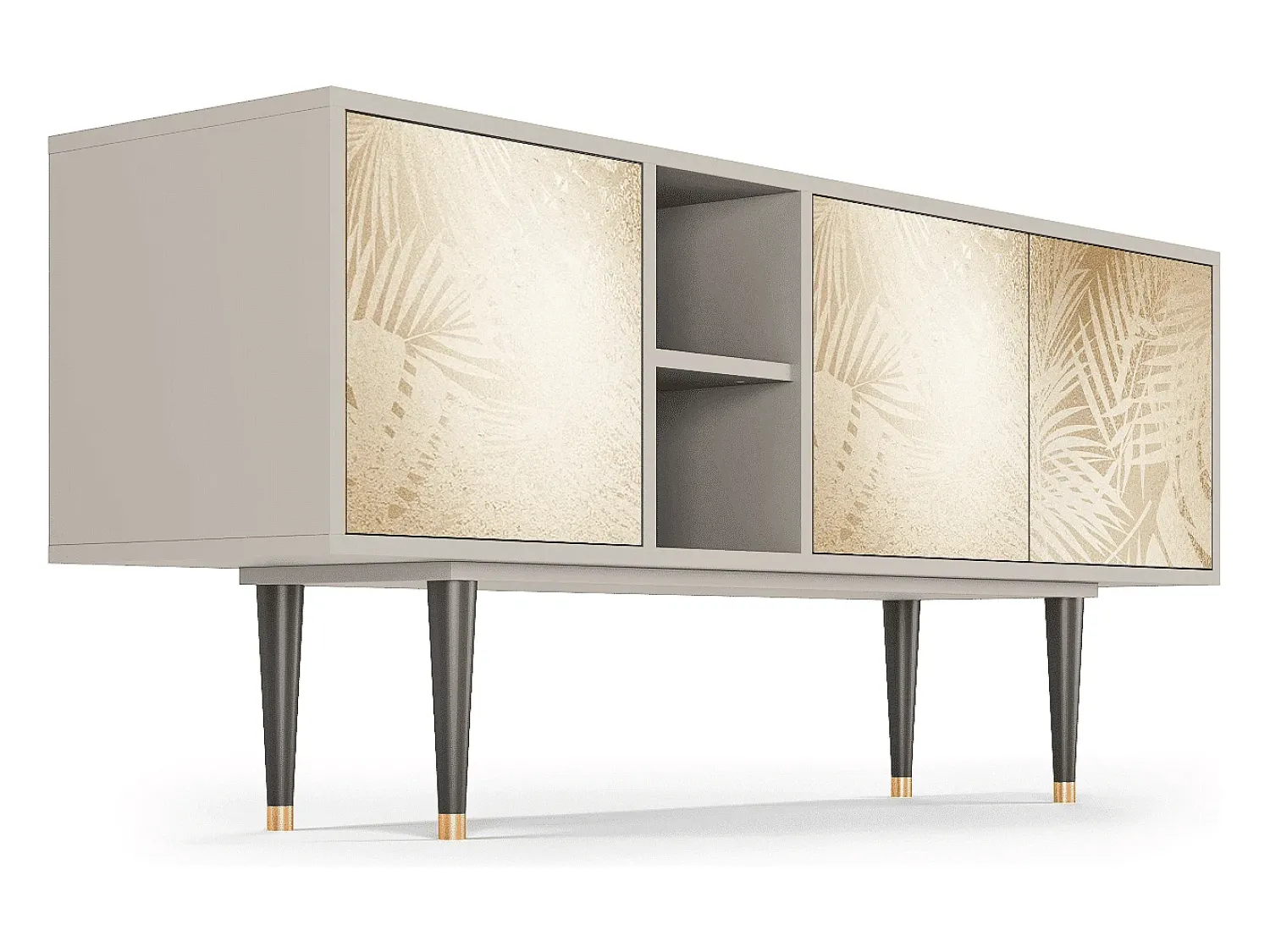 Móvel De Tv* Mueble de TV - 150х69х41 cm - T5 - Plant of the Dessert, Areia Bege