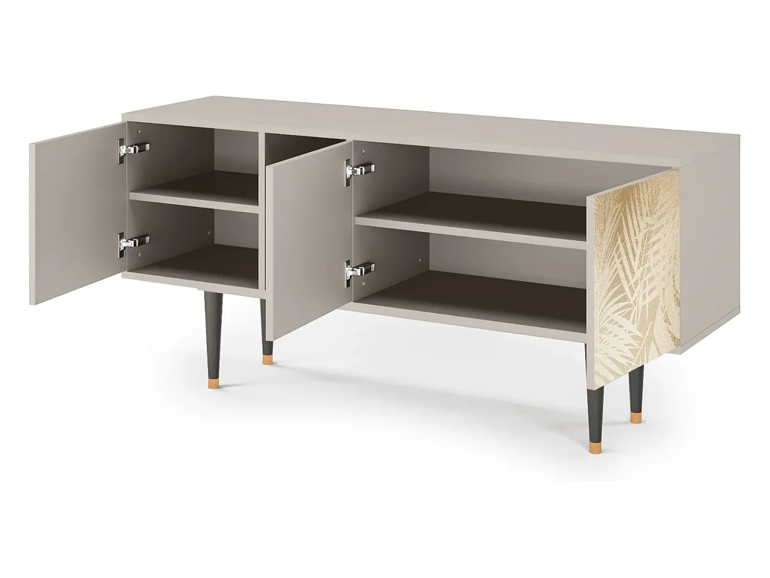 Móvel De Tv* Mueble de TV - 150х69х41 cm - T5 - Plant of the Dessert, Areia Bege