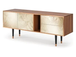 Móvel De Tv* Mueble de TV - 170х69х48 cm - T1 - Plant of the Dessert, Nogueira Castanho