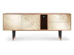 Móvel De Tv* Mueble de TV - 170х69х48 cm - T1 - Plant of the Dessert, Nogueira Castanho