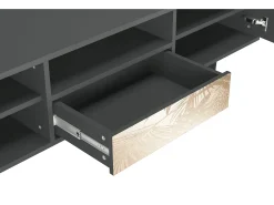 Outlet Mueble de TV - 170х59х41 cm - T6 - Plant of the Dessert, Antracite Cinza antracite