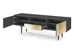 Outlet Mueble de TV - 170х59х41 cm - T6 - Plant of the Dessert, Antracite Cinza antracite
