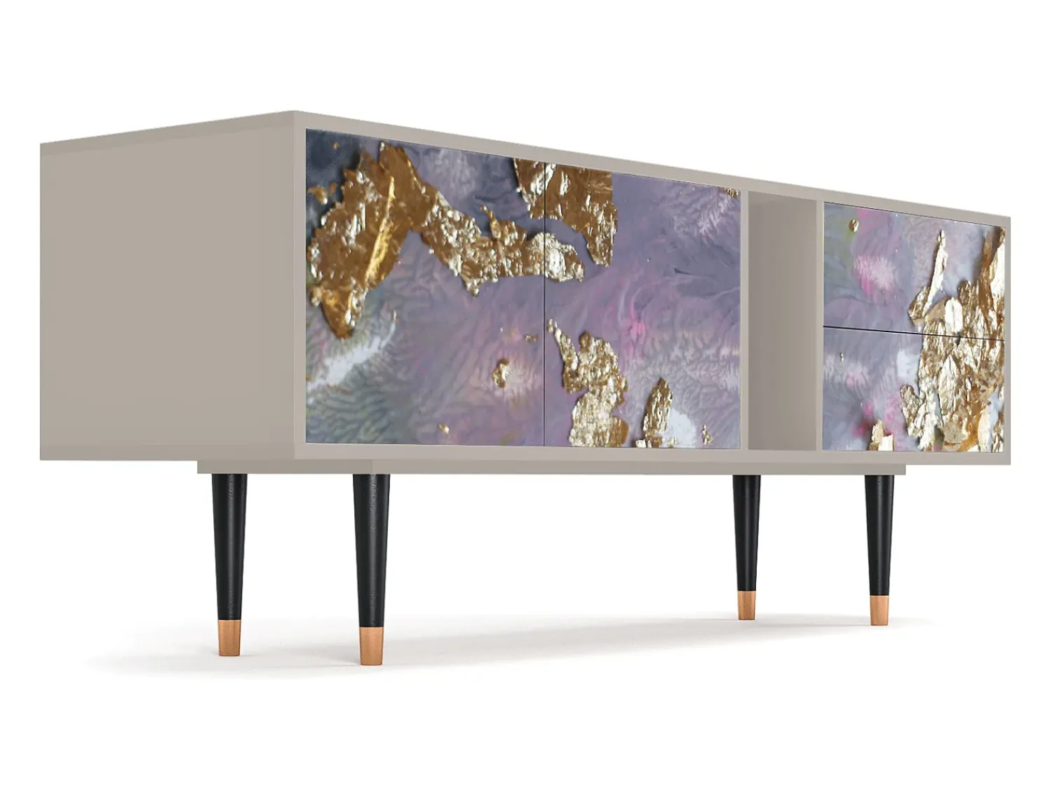 Mueble de TV - 170х69х48 cm - T1 - Planet Earth, Areia^ Móvel De Tv