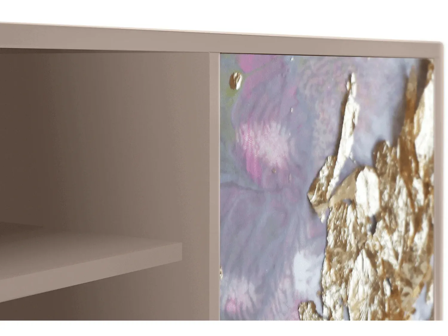 Móvel De Tv| Mueble de TV - 170х69х48 cm - T2 - Planet Earth, Latte Bege
