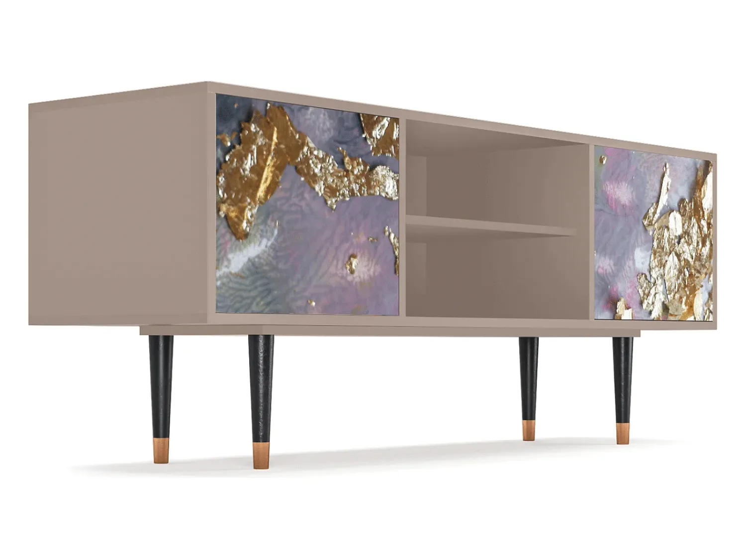 Móvel De Tv| Mueble de TV - 170х69х48 cm - T2 - Planet Earth, Latte Bege