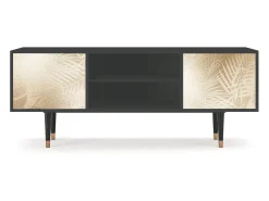 New Mueble de TV - 170х69х48 cm - T2 - Plant of the Dessert, Antracite Cinza antracite