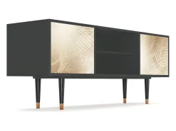 New Mueble de TV - 170х69х48 cm - T2 - Plant of the Dessert, Antracite Cinza antracite