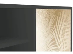 New Mueble de TV - 170х69х48 cm - T2 - Plant of the Dessert, Antracite Cinza antracite