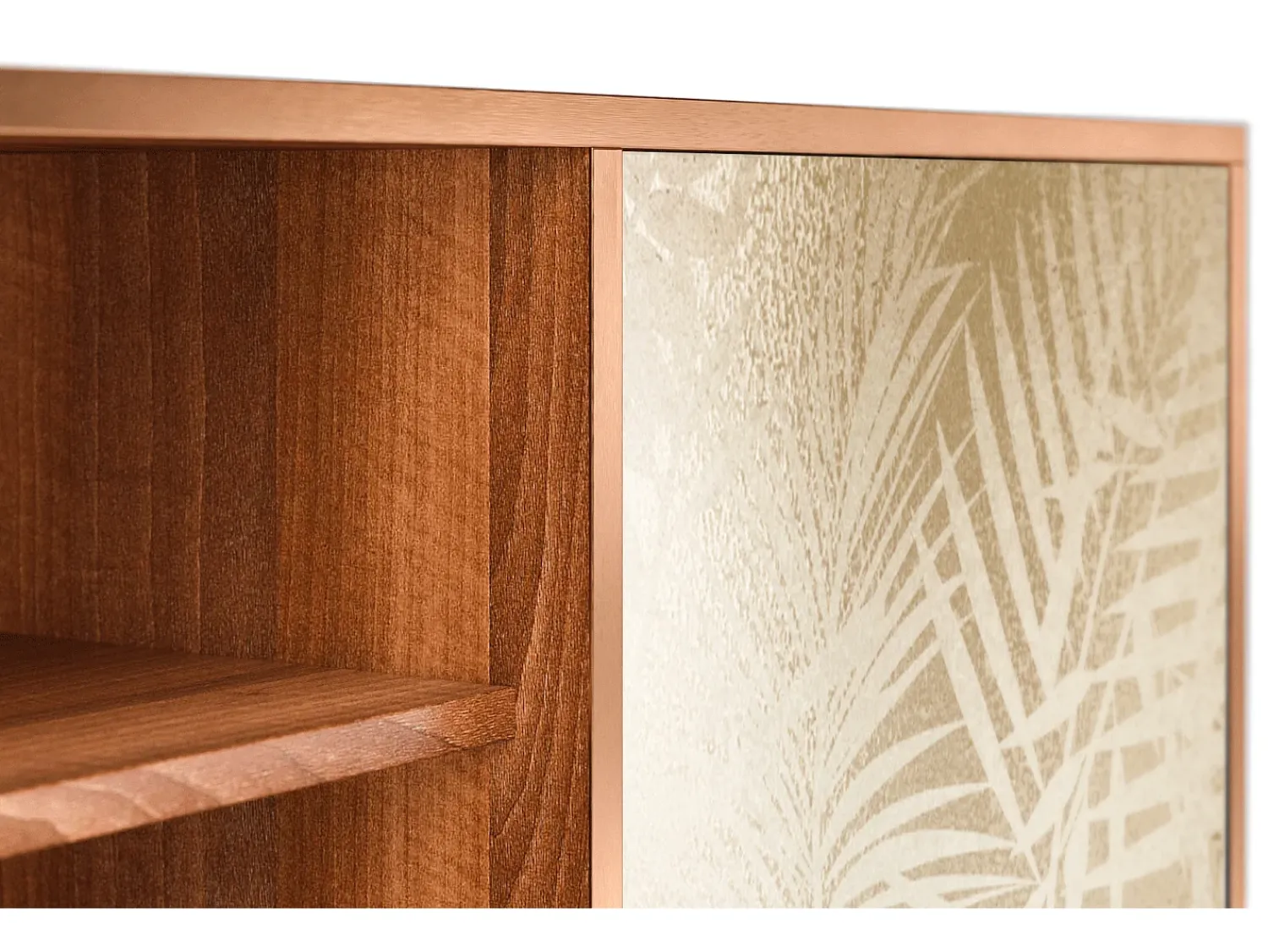 Mueble de TV - 170х69х48 cm - T2 - Plant of the Dessert, Nogueira^ Móvel De Tv