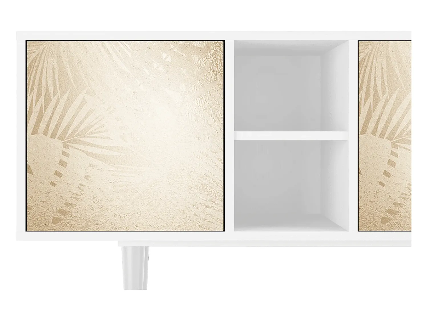 Mueble de TV - 150х69х41 cm - T5 - Plant of the Dessert, Branco^ Móvel De Tv